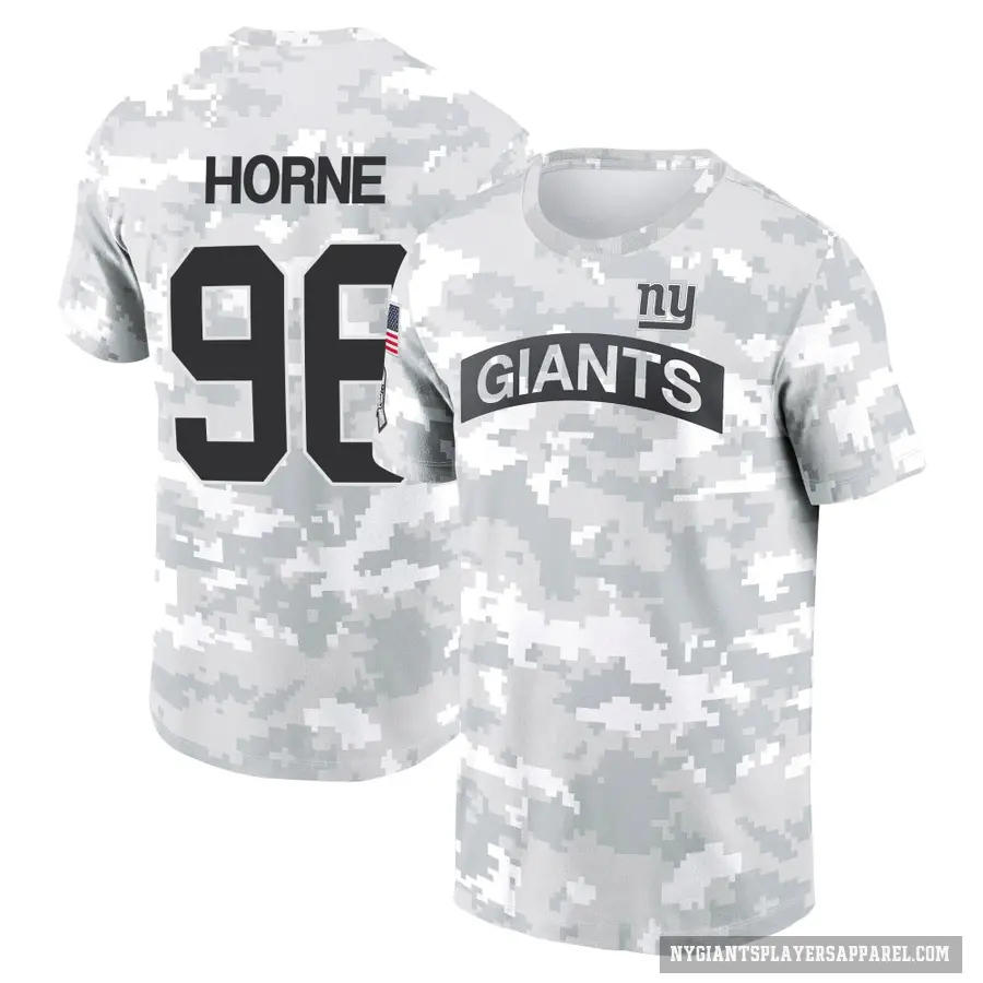 Youth ＃96 Timmy Horne New York Giants Camo Arctic 2024 Salute to Service Performance T-Shirt